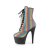 Pleaser ADORE-1020REFL-02 Plateau Ankle Boots Reflection Colorful EU-36 / US-6