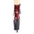 Pleaser ADORE-1020SP Plateau Ankle Boots Snake Red EU-35 / US-5