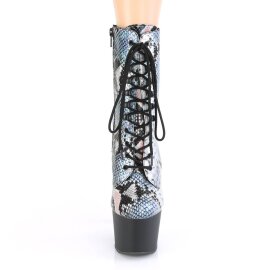Pleaser ADORE-1020SP Plateau Ankle Boots Holo Snake...