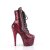 Pleaser ADORE-1020SPWR Plateau Ankle Boots Snake Pink EU-37 / US-7