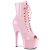 Pleaser ADORE-1021 Plateau Ankle Boots Patent Light Pink EU-35 / US-5