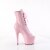 Pleaser ADORE-1021 Plateau Ankle Boots Faux Leather Light Pink EU-41 / US-11