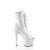 Pleaser ADORE-1021 Plateau Ankle Boots Patent White EU-35 / US-5