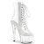Pleaser ADORE-1021C Plateau Ankle Boots Transparent EU-38 / US-8