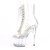 Pleaser ADORE-1021C-2 Plateau Ankle Boots Rhinestones Transparent EU-39 / US-9