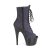 Pleaser ADORE-1021MG Plateau Ankle Boots Glitter Purple EU-35 / US-5