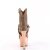 Pleaser ADORE-1029CHRS Plateau Ankle Boots Rhinestones Chrome Rose Gold EU-36 / US-6