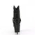 Pleaser ADORE-1029RS Plateau Ankle Boots Rhinestones Chrome Black EU-36 / US-6
