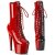Pleaser ADORE-1040TT Plateau Ankle Boots Patent Black Red EU-35 / US-5