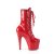 Pleaser ADORE-1040TT Plateau Ankle Boots Patent Black Red EU-36 / US-6