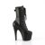 Pleaser ADORE-1043 Plateau Ankle Boots Faux Leather Black EU-35 / US-5
