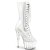 Pleaser ADORE-1050C Plateau Ankle Boots Transparent EU-36 / US-6
