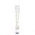 Pleaser ADORE-2021C Platform Knee-High Boots Transparent EU-36 / US-6