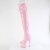 Pleaser ADORE-3011HWR Plateau Overknee Boots Holo Light Pink EU-41 / US-11
