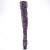 Pleaser ADORE-3020 Plateau Overknee Boots Sequins Purple EU-35 / US-5