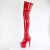 Pleaser ADORE-4000 Plateau Overknee Boots Patent Red EU-35 / US-5