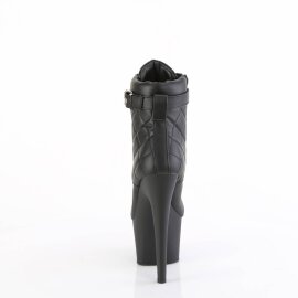 Pleaser ADORE-700-05 Plateau Ankle Boots Faux Leather Black EU-35 / US-5
