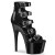 Pleaser ADORE-700-33 Plateau Ankle Boots Patent Black EU-35 / US-5