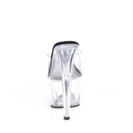 Pleaser ADORE-701 Plateau Mules Transparent EU-36 / US-6