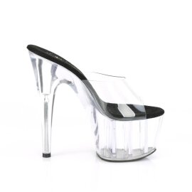 Pleaser ADORE-701 Plateau Mules Transparent EU-36 / US-6
