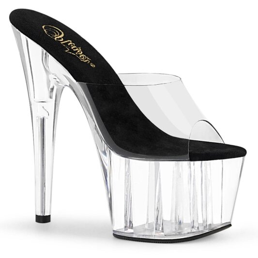 Pleaser ADORE-701 Plateau Mules Transparent EU-37 / US-7