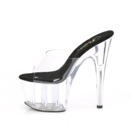 Pleaser ADORE-701 Plateau Mules Transparent EU-39 / US-9