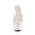 Pleaser ADORE-701HMG Plateau Mules Glitter Transparent Light Pink EU-35 / US-5