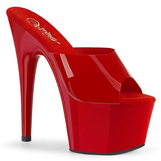 Pleaser ADORE-701N Plateau Mules Red EU-35 / US-5