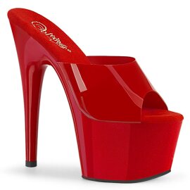Pleaser ADORE-701N Plateau Mules Red EU-35 / US-5