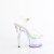 Pleaser ADORE-708HT Plateau Sandalettes Smoke Transparent EU-35 / US-5