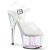 Pleaser ADORE-708HT Plateau Sandalettes Smoke Transparent EU-37 / US-7
