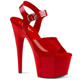 Pleaser ADORE-708N Plateau Sandalettes Red EU-35 / US-5