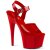 Pleaser ADORE-708N Plateau Sandalettes Red EU-35 / US-5