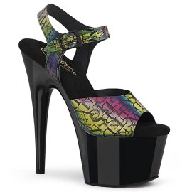 Pleaser ADORE-708N-LTP Plateau Sandalettes Colorful EU-35...