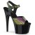 Pleaser ADORE-708N-LTP Plateau Sandalettes Colorful EU-35 / US-5