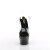 Pleaser ADORE-708SS Plateau Sandalettes Glitter Transparent Black EU-35 / US-5