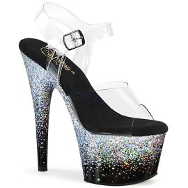 Pleaser ADORE-708SS Plateau Sandalettes Glitter...