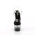 Pleaser ADORE-708SS Plateau Sandalettes Glitter Transparent Silver EU-35 / US-5