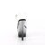 Pleaser ADORE-708SS Plateau Sandalettes Glitter Transparent Silver EU-35 / US-5