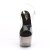 Pleaser ADORE-708T Plateau Sandalettes Smoke Transparent Grey EU-36 / US-6