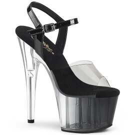 Pleaser ADORE-708T-1 Plateau Sandalettes Smoke...