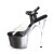 Pleaser ADORE-708T-1 Plateau Sandalettes Smoke Transparent Black EU-37 / US-7