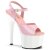 Pleaser ADORE-709 Plateau Sandalettes Patent Light Pink White EU-38 / US-8