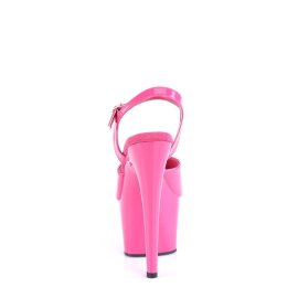 Pleaser ADORE-709 Plateau Sandalettes Patent Pink EU-35 / US-5