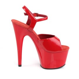 Pleaser ADORE-709 Plateau Sandalettes Red EU-41 / US-11