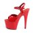 Pleaser ADORE-709 Plateau Sandalettes Red EU-43 / US-13