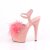 Pleaser ADORE-709F Plateau Sandalettes Suede Light Pink EU-35 / US-5