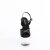 Pleaser ADORE-709HT Plateau Sandalettes Holo Black Transparent EU-42 / US-12