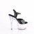 Pleaser ADORE-709HT Plateau Sandalettes Holo Black Transparent EU-35 / US-5