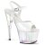 Pleaser ADORE-709HT Plateau Sandalettes Holo White Transparent EU-35 / US-5